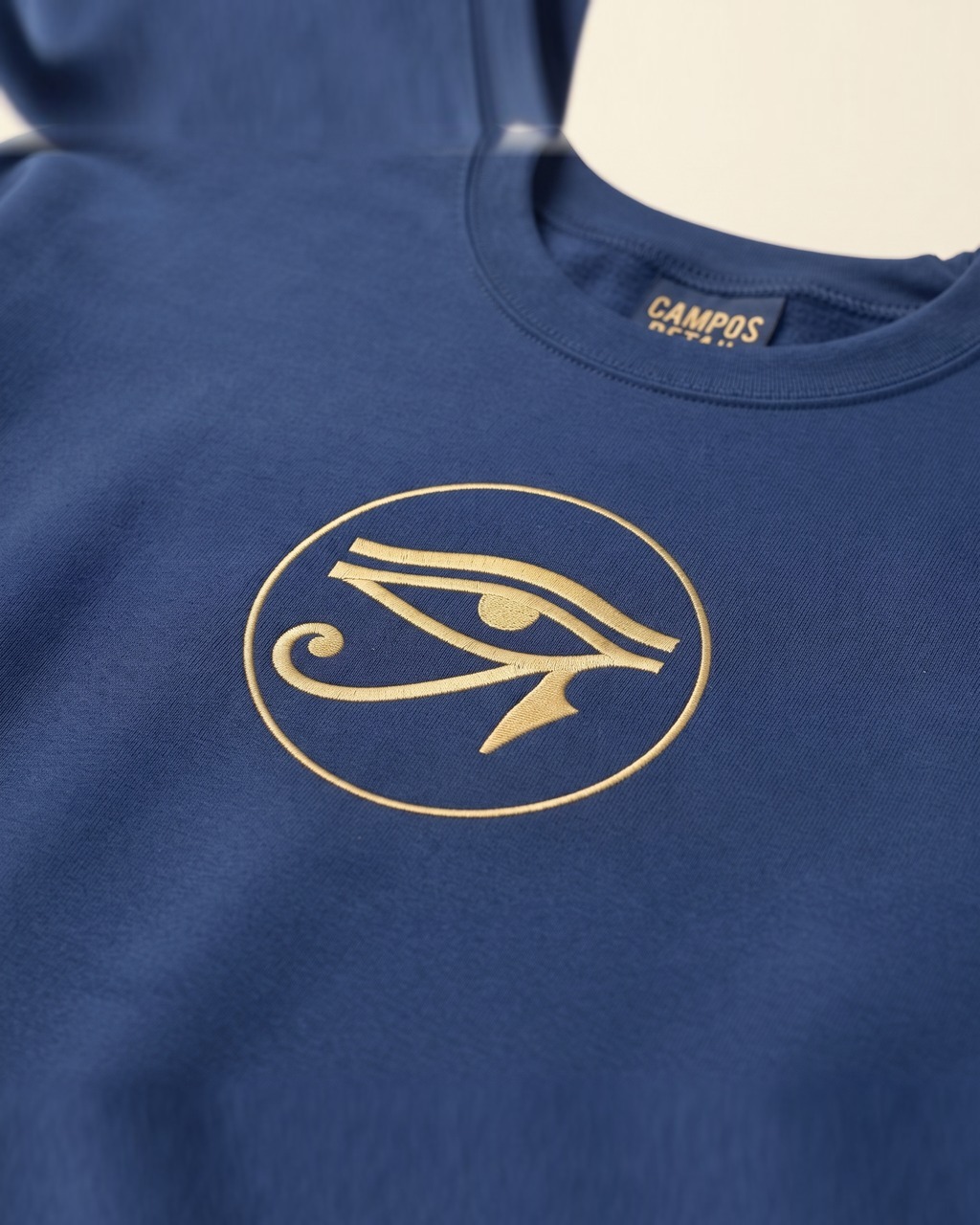 Eye of Horus Sweatshirt in Lapis — view 3 of 3