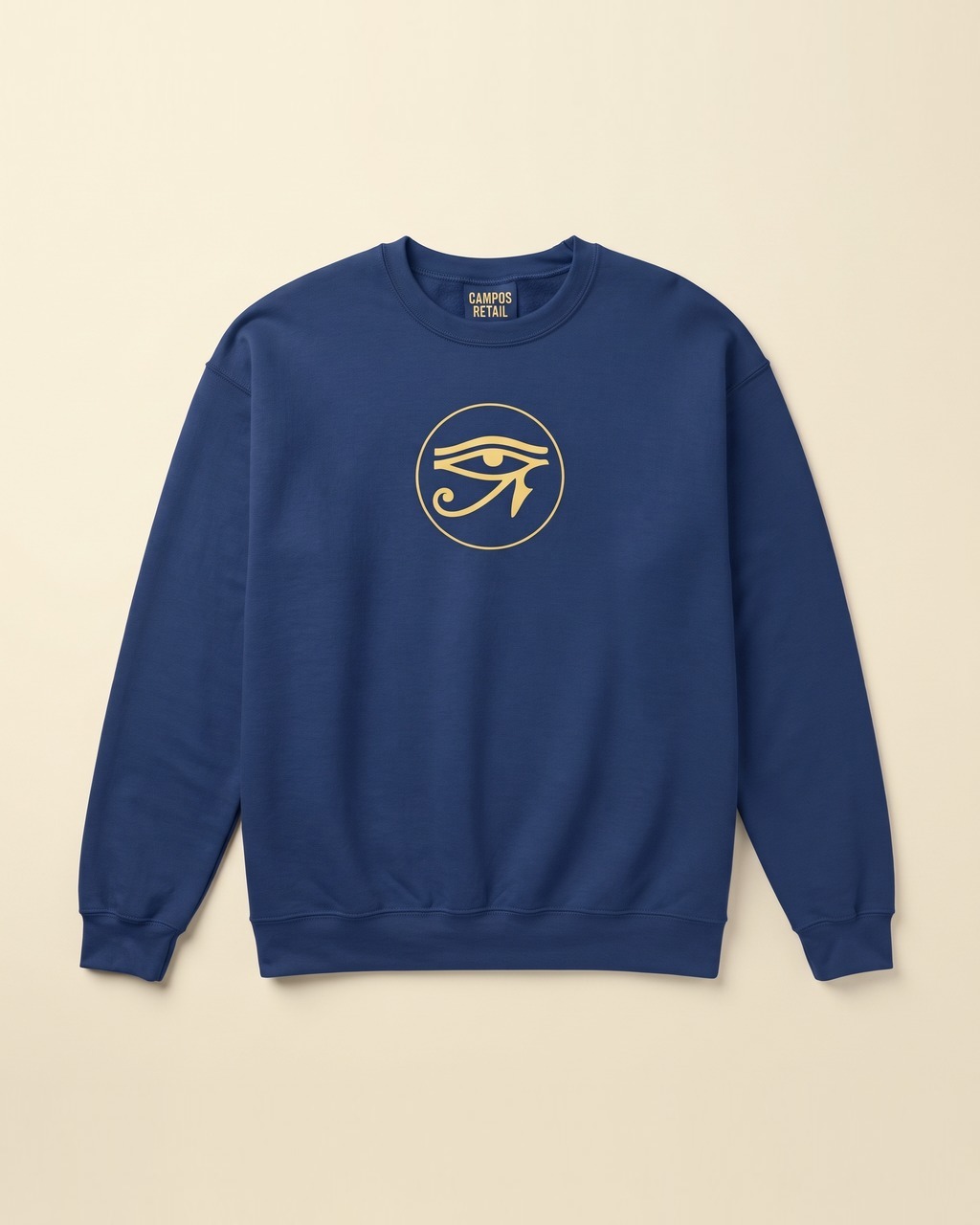 Eye of Horus Sweatshirt in Lapis