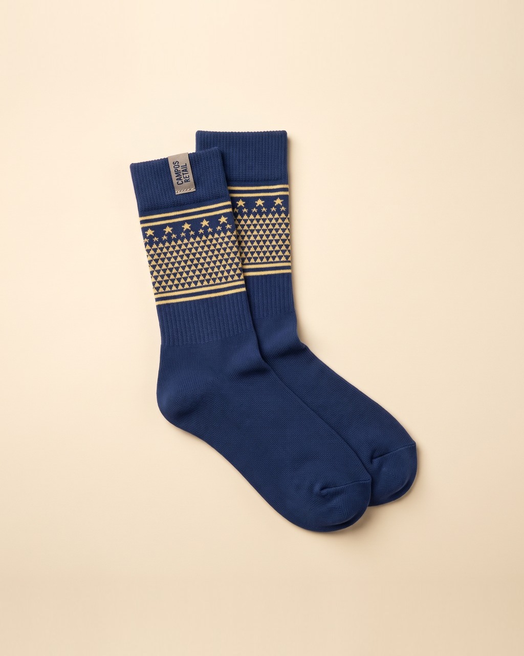 Pyramid Band Crew Socks in Lapis
