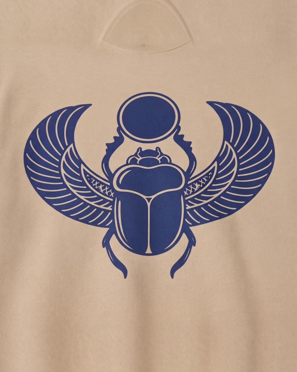 Winged Scarab Sweatshirt in Sandstone — view 3 of 3